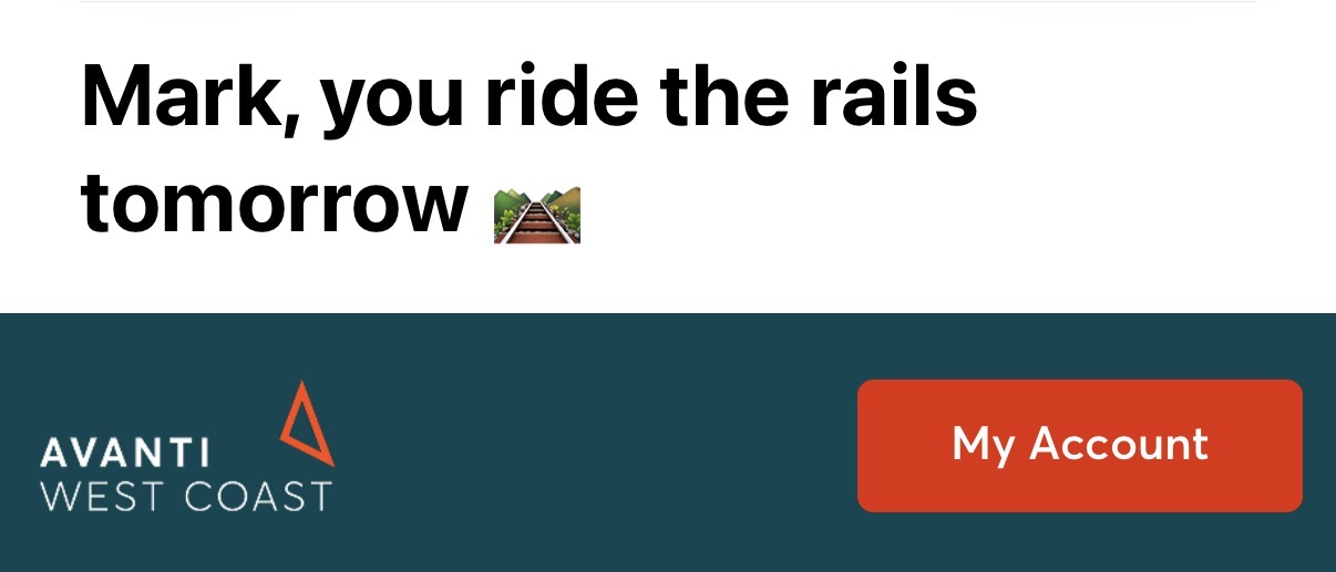 Ride the rails